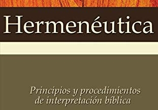 Hermeneutica 01 Mar. 2021, curso de formación teológica.